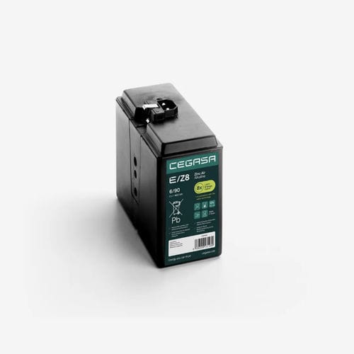 Zinc air alkaline battery - E/Z8 6/90 - Cegasa Energía SLU - rectangular / 6 V / industrial