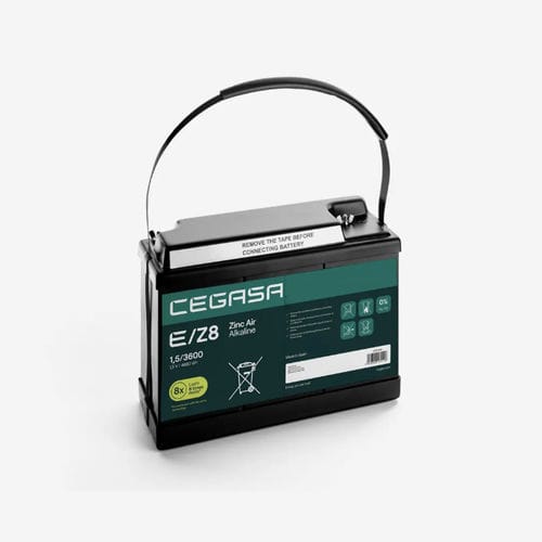 Zinc-air battery - E/Z8 1,5/3600 - Cegasa Energía SLU - rectangular / 1.5 V / for emergency lighting