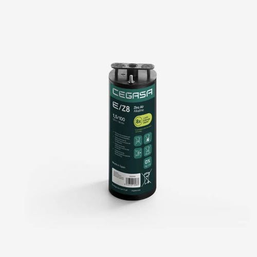 Zinc air alkaline battery - E/Z8 1,5/100 - Cegasa Energía SLU - cylindrical / 1.5 V / industrial