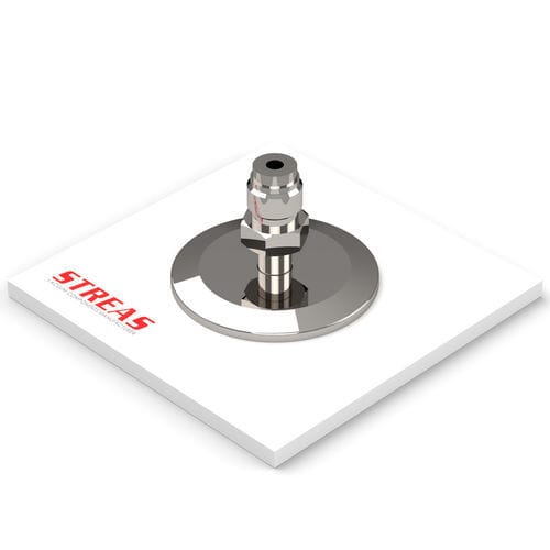 Male adapter - A10KF-14VM-4 - Streas srl - for vacuum / reducing / interface