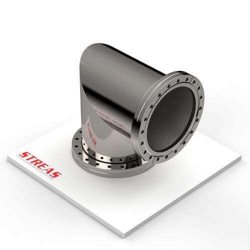 Stainless steel pipe elbow - 90G150CF-4 - Streas srl - 90°