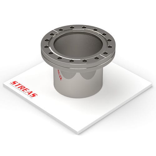 Pipe welding flange - FGT series - Streas srl - for pipes / stainless steel / rotary