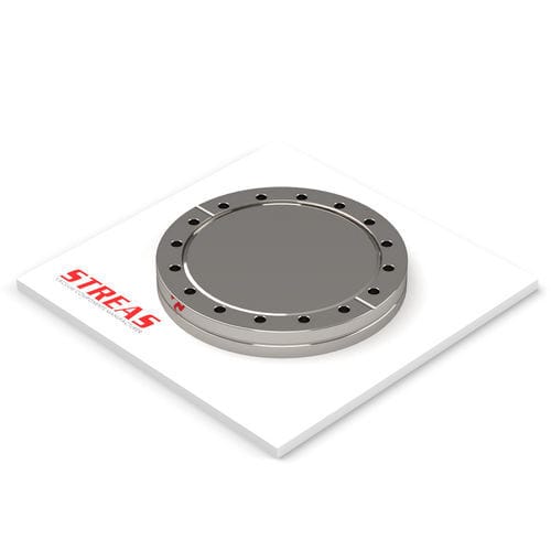 Pipe flange - FGC series - Streas srl - blanking / stainless steel / threaded