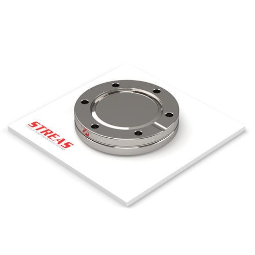 Blanking flange - FC16CF-F-4 - Streas srl - for pipes / stainless steel / blind