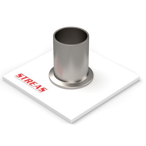 Tube flange - KF series - Streas srl - vacuum / stainless steel
