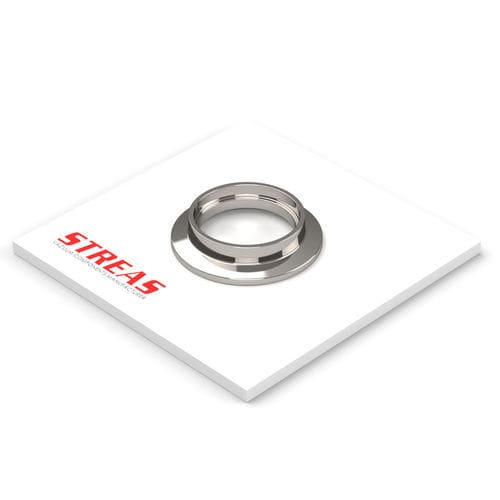 Pipe flange - FTS series - Streas srl - for chemicals / for ventilation system / stainless steel