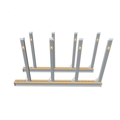 Steel storage rack - ABR01 - AARDWOLF INDUSTRIES LLC