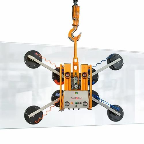 Glass plate vacuum lifting device - VGG8D - AARDWOLF INDUSTRIES LLC - for plates / adjustable / DC power