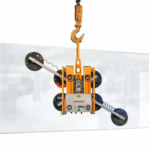 Flat part vacuum lifting device - VGG6D - AARDWOLF INDUSTRIES LLC - for plates / glass plate / DC power