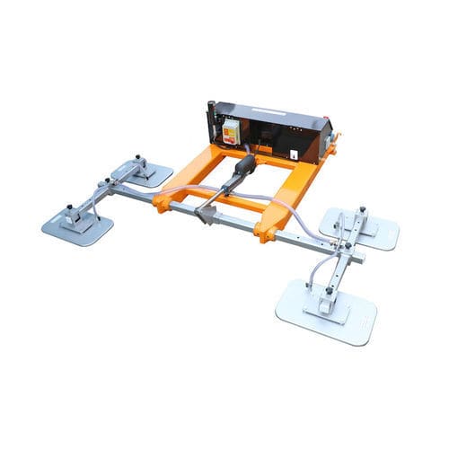Wooden sheet vacuum lifting device - FMVLA - AARDWOLF INDUSTRIES LLC - for flat parts / glass plate / for metal sheets