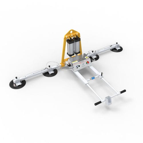 4-point vacuum lifting device - AVGLP4-400L - AARDWOLF INDUSTRIES LLC - glass plate / vertical / horizontal