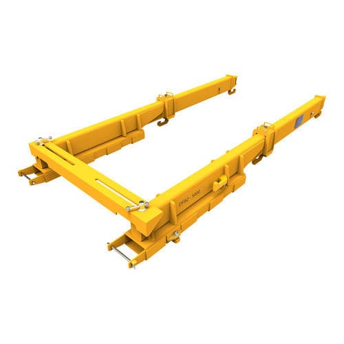 Lifting forklift truck attachment - DFB2-5000 - AARDWOLF INDUSTRIES LLC - with hooks