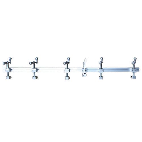 Edge clamp - CTTBC6 - AARDWOLF INDUSTRIES LLC - aluminum / adjustable / steel