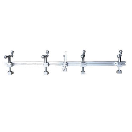 Edge clamp - CTTBC4 - AARDWOLF INDUSTRIES LLC - for guide rails / metal / adjustable