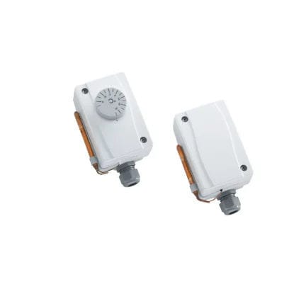 Capillary thermostat - TR 22 - Regulation France - adjustable / NO / wall-mounted