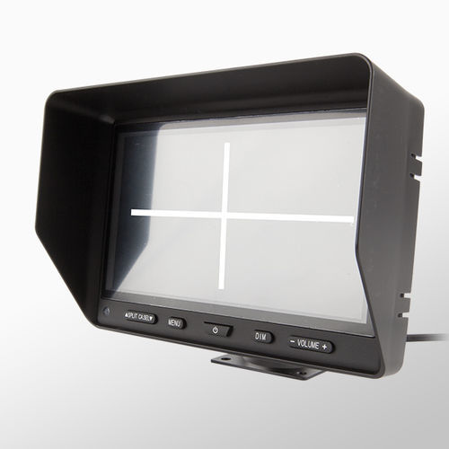 Vehicle monitor - LCM 703QHD - ROSHO Automotive Solutions GmbH - 7" / 800 x 480 / panel-mount