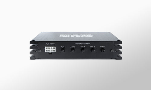 Audio amplifier - DMV 2-MIC - ROSHO Automotive Solutions GmbH - power / digital / microphone