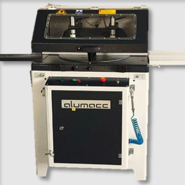 Knife cutting machine - ET 0220 - Alumacc - for aluminum / for aluminum profiles / single-head