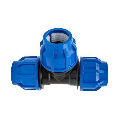 Hydraulic fitting - TE340 series - NEISCO FOR MODERN WATER SYSTEMS PRODUCTION - compression / 90° angle / PP
