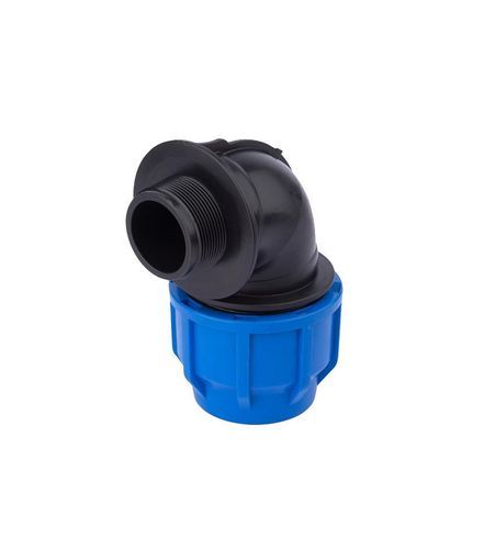 Hydraulic fitting - EL351 series - NEISCO FOR MODERN WATER SYSTEMS PRODUCTION - threaded / compression / 90° angle