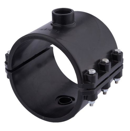 Bolt pipe clamp - SA3616 series - NEISCO FOR MODERN WATER SYSTEMS PRODUCTION - galvanised steel / polypropylene / corrosion-proof