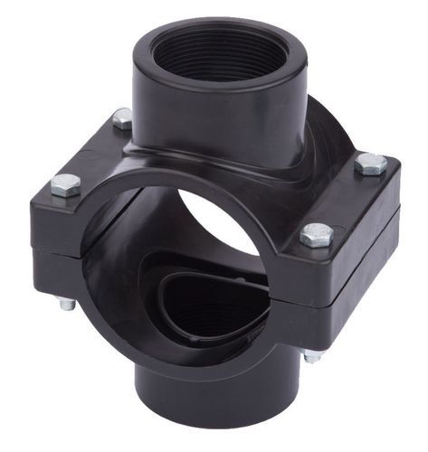 Bolt pipe clamp - SA3614 series - NEISCO FOR MODERN WATER SYSTEMS PRODUCTION - galvanised steel / polypropylene