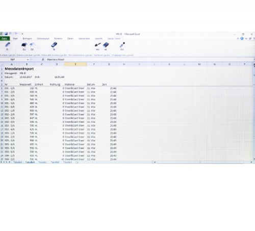 Data transfer software module - AFI-1.0 - Instrumentys - data export / Excel Data Writing / instrument