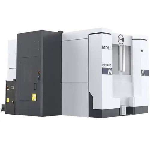 5-axis machining center - MDL series - Minnuo - horizontal / for steel / for aluminum