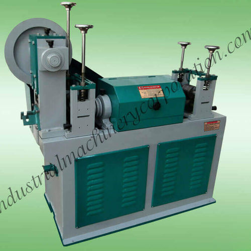 Wire straightening and cutting machine - IMC - Industrial Machinery Corporation