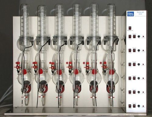 Laboratory distillation unit - OH Glasschem - Astori Tecnica s.r.l - alcohol / alcoholic beverage / automatic