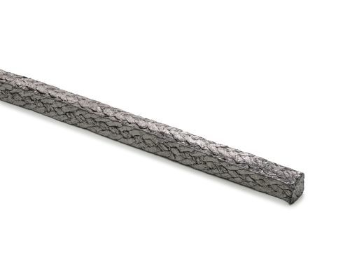 Braided fiberglass packing - T4710 - ULMAN Dichtungstechnik GmbH - graphite / chemical-resistant / high-temperature