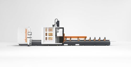 5-axis machining center - SBZ 155 - ELUMATEC - horizontal / for steel / for aluminum