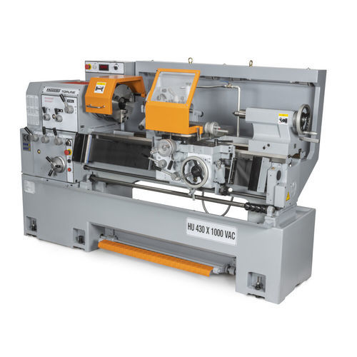 Conventional lathe - HU 430x1000-4 VAC Topline DRO - Huvema B.V. - horizontal / for production / high-precision