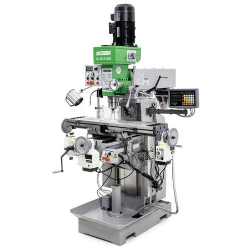 Vertical milling machine - HU 25-4 VHG Vario DRO - Huvema B.V. - universal / horizontal / backgear