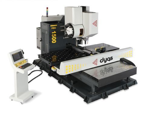 CNC drilling machine - PDC - Dyas Makina San. Tic. Ltd. Şti. - vertical / 3-axis / for plates