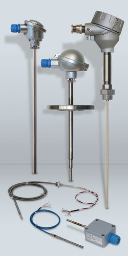 RTD temperature sensor - GÜNTHER GmbH Temperaturmesstechnik - thermocouple / threaded / bare wires