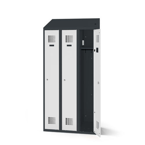 Business locker - 1180-030100-0901112 - LOCKEEL s.à r.l. - for work clothes / ventilated / robust