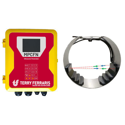 Ultrasonic transit-time flow sensor - MPCFN-LO - Terry Ferraris - ultrasonic / volume / for water