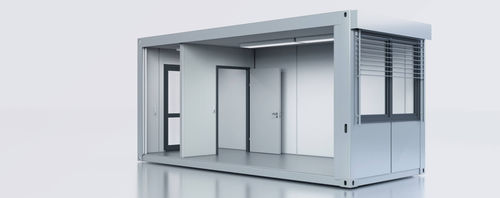 Panel construction site cabin - Systemcontainer SOLID - KLEUSBERG - modular / prefab