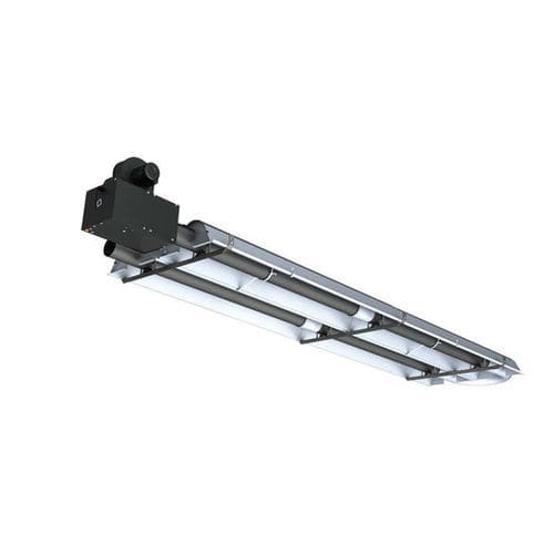 Propane radiant heater - MagnoHeat® EUA / EUAV - Anemoi Fans - natural gas / for heating / tube