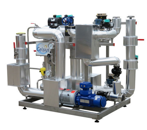 Water temperature control unit - Celsius process - steam