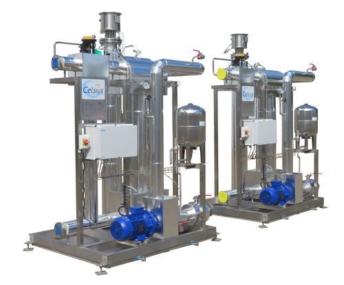 Glycol water temperature control unit - Celsius process - steam