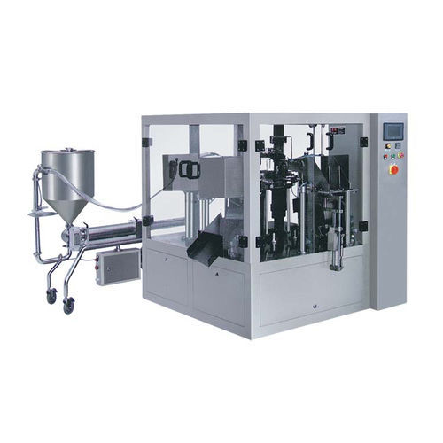 Automatic filling and sealing machine - GQ-8-200Y - Jinan Arrow Machinery Co., Ltd. - electrically-operated / fully-automatic / bag
