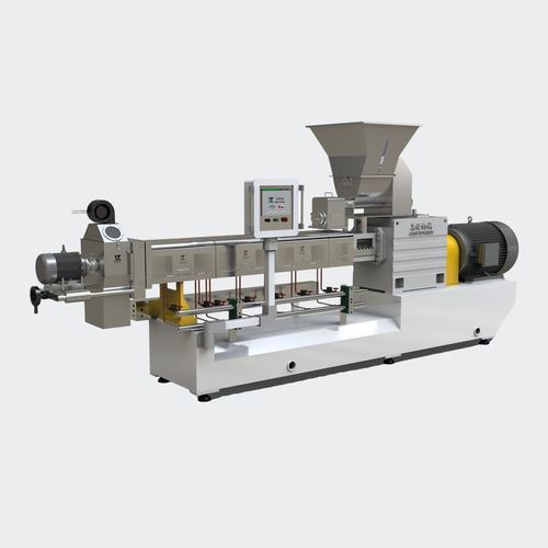 Wavy chip food extruder - FT series - Jinan Arrow Machinery Co., Ltd. - pet food / for grain products / twin screw