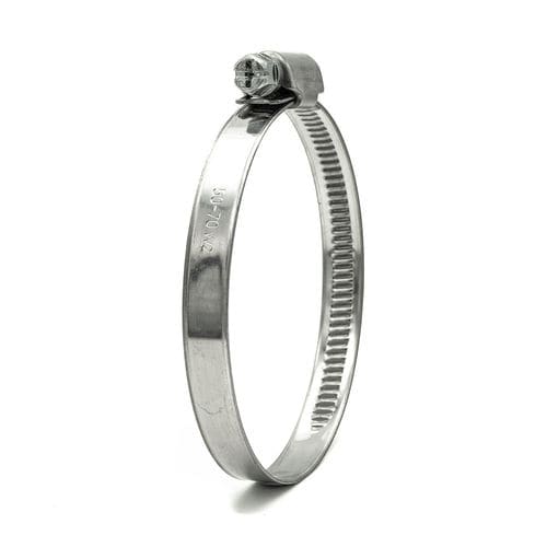 Stainless steel hose clamp - SN-DIN-9-W2 series - HCL - worm