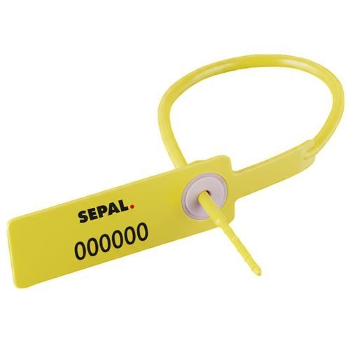 Polypropylene copolymer (PPC) security seal - AIRSEAL - Sepal - for crates / for the transportation industry / for bags