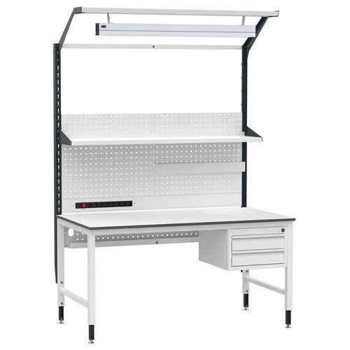 Laboratory workstation - Nova Infinite - Forison - industrial / modular / height-adjustable