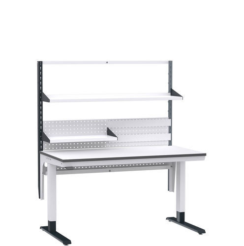 Industrial workstation - Velar Prime - Forison - for laboratory / assembly / height-adjustable