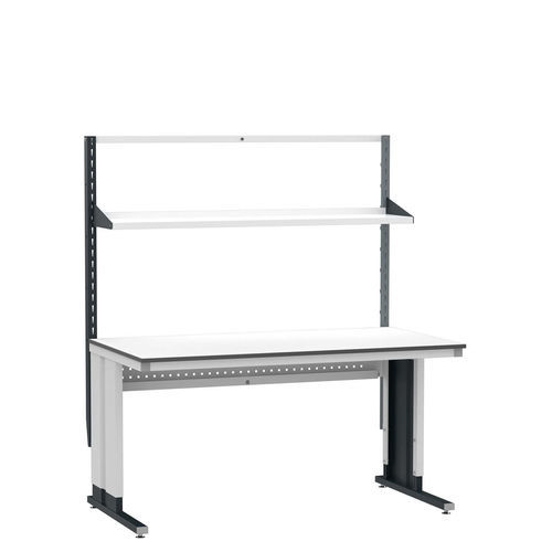 Steel workbench - Summit Standard - Forison - assembly / for workshops / with tool board