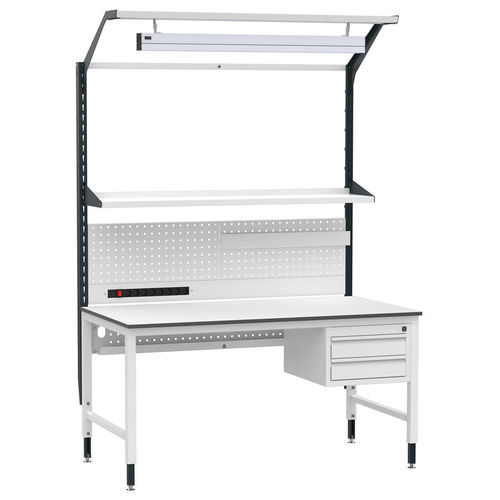 Industrial workstation - Nova Ultra - Forison - for workshops / tilting / modular